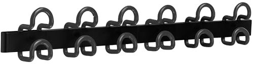 Unilux portemanteaux, Patère Cicolac Brillant/Support ABS, Noir