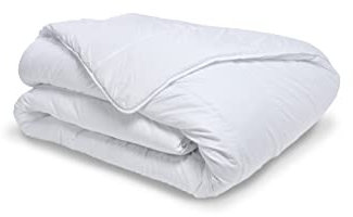 Bleu Calin Couette Hiver 2 personnes, Très Chaude, Superbe gonflant - Microfibre - 240x260cm