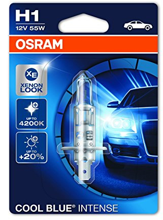 OSRAM H1 Glühlampe Fernscheinwerfer 55W 4200K Fernlicht Halogen Birne 64150CBI-01B