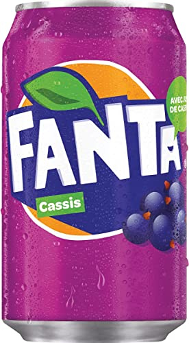 Fanta originaux Cassis 24 x 330 ml canettes. Megapack- toujours usine de produits frais.
