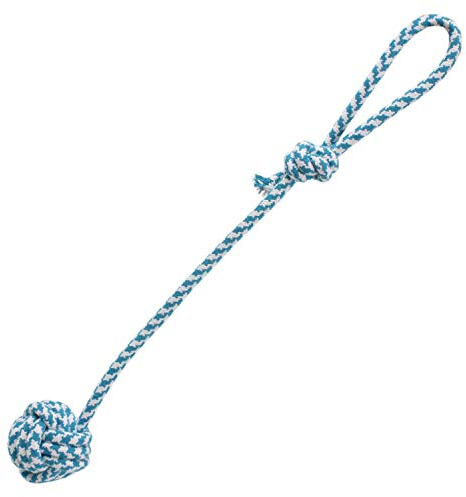 Balle avec poignée Double nœud Bleu