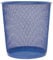 Makro Paper JS5002 - Papelera metálica, azul