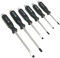 Sealey Screwdriver Set 6pc Hammer-Thru, Silver, 688g, 30cm (Chrome Vanadium Steel, Magnetized Tips, High Impact Resistant Handles, Tri-Wing Head Style, Applicable to Various Screw Types)