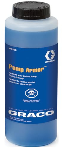 Bomba de Graco 243103 Armor almacenamiento líquido para Airless pintura spray Guns, 900 ml