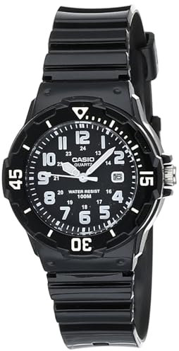 CASIO Herren Analog Quarz Uhr mit Edelstahl Armband LRW-200H-1B