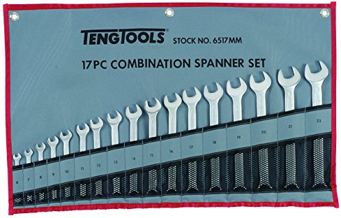 Teng Tools 17 Piece Mm Spanner Set Spanner sets - 6517MM