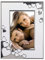 Hama 00057998 Cadre photo pour portrait Cape Coral, Blanc (taille de cadre 10x15 cm, photos format horizontal ou vertical, en métal, 1 photo par cadre, élégant, simple, classique)