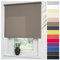 Liedeco® Rollo, Fenster Rollo, Kettenzug-Rollo / 062 x 180 cm (Breite x Höhe), Caffee/lichtdurchlässig, Blickdicht/viele Farben, Größen und Typen/Breiten 60-200 cm/Variable Montage möglich