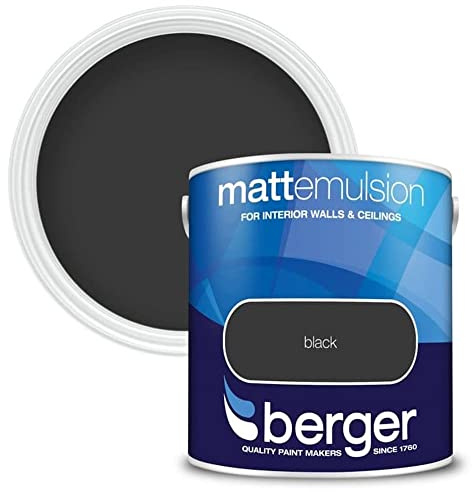 Berger 2.5 LTR Black matt Emulsion