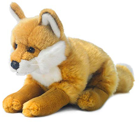 WWF 15190001 WWF00197 Plüsch Rotfuchs, realistisch gestaltetes Plüschtier, ca. 15 cm groß und wunderbar weich