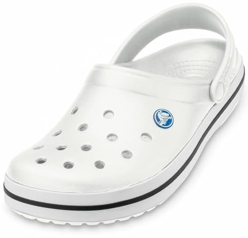 Crocs Unisex Adulto Crocband Clog Sabot, White, 39/40 EU