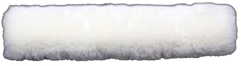 Engel Reitsport | Lammfell Genickschoner Nackenschoner für Halfter GENI-WEI Weiss (Geni)