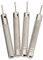 ODETOJOY 4 pcs en Acier Punch Montre Bracelet Band Lien Pin Remover poinçons Repair Tool Kit Accessoires 0.7/0.8/0.9/1.0 mm