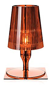 Kartell Take, Tischleuchte, Bernstein