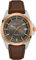 Bulova Precisionist 98B267 - Herren Designer-Armbanduhr mit Roségold - Armband aus Leder