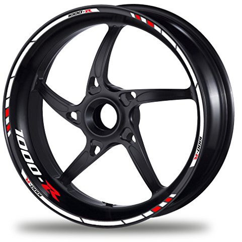 PROFILETEC.COM FELGENRANDAUFKLEBER passend für Honda CB 1000 R Moto GP Style Felgenaufkleber (Motiv 2V)