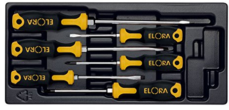 Elora Schraubendreher-Satz, 6-teilig, MS-37, 0000537001000