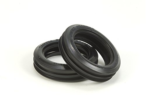 Tamiya 309805552 - Buggy-Reifen Rillen vorne 60/21 (2), S, Schwarz