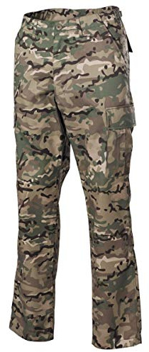 MFH Herren US BDU Kampfhose Schwarz
