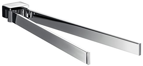 emco loft Handtuchhalter, zweiarmig schwenkbar, 410mm, emco-steel