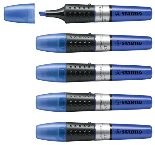 STABILO - Textmarker - LUMINATOR | 5er Pack, roayalblau