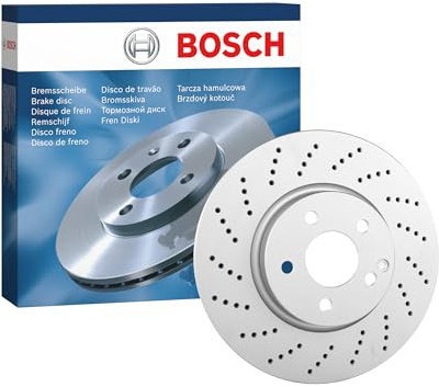 Bosch BD1302 Brake Disc - 322 mm - Front Axle - 1 Single Disc | Compound Vented Disc - ECE-R90 Certified - Advanced Design and Lightweight Construction