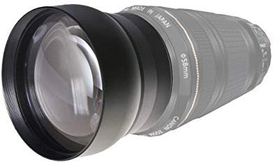 Hila Objectif Super téléobjectif Haute définition 2,2X pour Canon Zoom Telephoto EF 70-300mm f/4-5.6 est USM