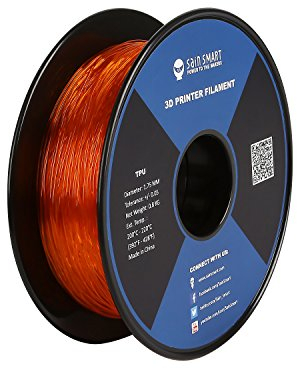 SainSmart TPU 3D-Drucker Filament, 1,75 mm, 0,8 kg, Orange