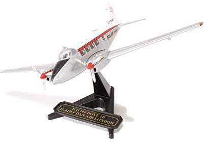 herpa 8172DR009 Airplane, Air Couriers DH Dragon Rapide RAC Aerial Patrol, White