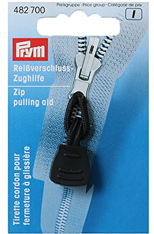 Prym 482700 Reißverschluss-Zughilfe 60mm schwarz