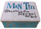 The Bright Side Man Tin storage box White