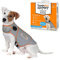Thundershirt Hundebekleidung Thundershirt Hunde-Angstjacke, Platin, Größe S