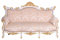 Gigant Sofa Barock Salonsofa Cremeweiss Prunksofa 200cm Barocksofa Liege Sessel cat599d27 Palazzo Exklusiv
