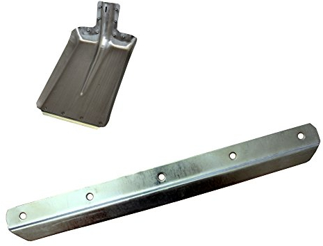 Ersatz-Stahlkante Gr.7, für Alu-Randschaufel, Hallenser Form