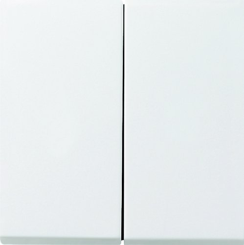 Gira 0915112 Serienwippen Tastschalter Flächenschalter, reinweiß