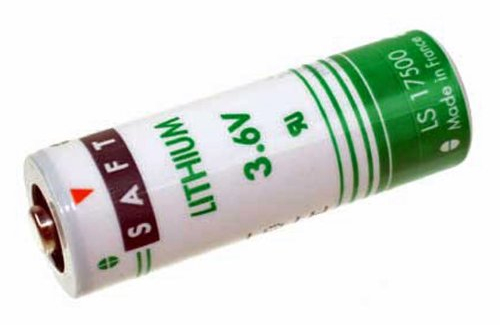 SAFT LS17500 Lithium Batterie , Size A, mit Lötfahne U-Form