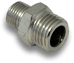 Airbrush Adapter Reduzierstück 12,91 mm (1/4) 9,51 mm (1/8) AG Luftschlauch