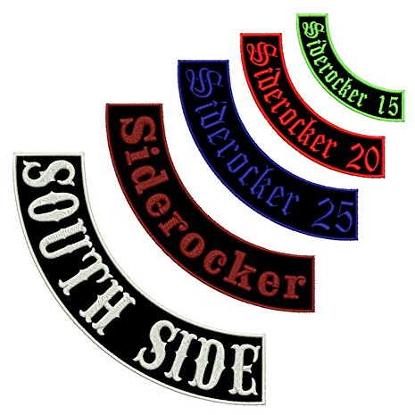 Wolfszeit Aufnäher Siderocker in Verschiedene Größen (25)