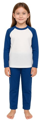 A2Z 4 Kids Girls Boys Pyjama Set Long Sleeve Loungewear Nightwear Suit