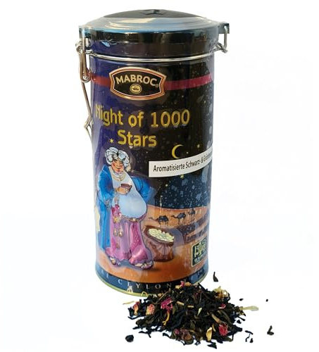 MABROC Night of 1000 Stars - Aromatisierter Schwarzer & Grüner Tee