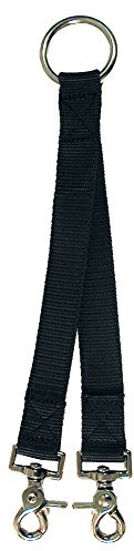 Intrepid International Brown Nylon Lunge Strap - Premium Quality Lunging Aid for Horse Training, Improve Control and Performance