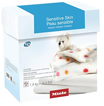 Miele Original Washing Machine Detergent Powder for Sensitive Skin, Color and White Laundry, 4 lb