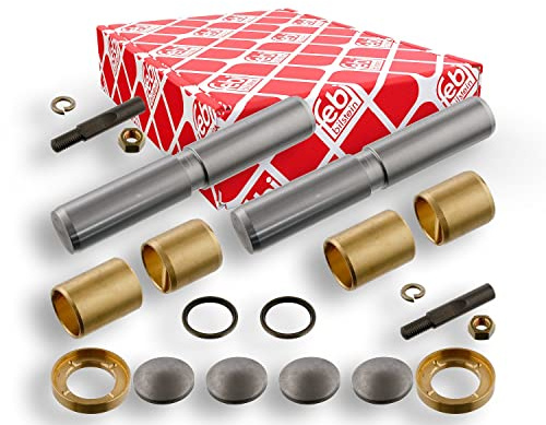 febi bilstein 05783 Achsschenkelbolzensatz mit Drucklager, Doppelsatz, 1 | Kompatibel mit: MERCEDES-BENZ T2/L Kasten, T2/L Pritsche/Fahrgestell