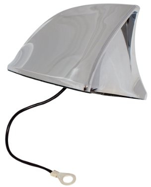 Eufab 521201 Antenne, Shark Chrom