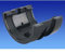 Wavin OSMA Roundline Gutter Jointing Bracket 112mm Black 0T005b