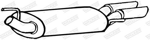 WALKER 70612 Endschalldämpfer ohne Anbauteile Hinten für VW GOLF III (1H1)