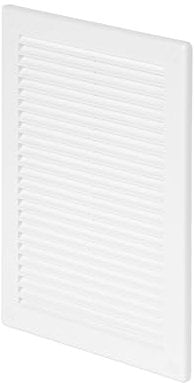 coperchio griglia di ventilazione di 180 x 250 mm copertura bianca di cerchio