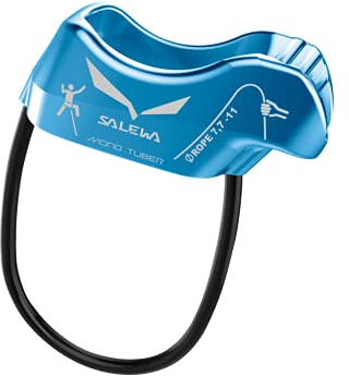Salewa Mono Tuber Dispositivo de Seguridad para Cuerda Simple, Azul (Skyblue), Talla Única