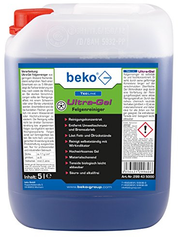TecLine Ultra-Gel Felgenreiniger 30 l Kanister