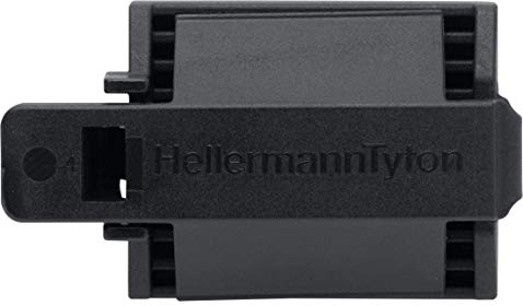HellermannTyton - 25 clip con cappucci per cavi 25x31mm